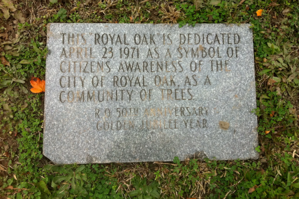 Royal Oak Marker 1971
