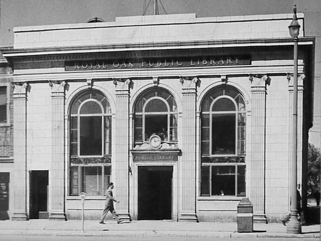 Image of the library from the past.