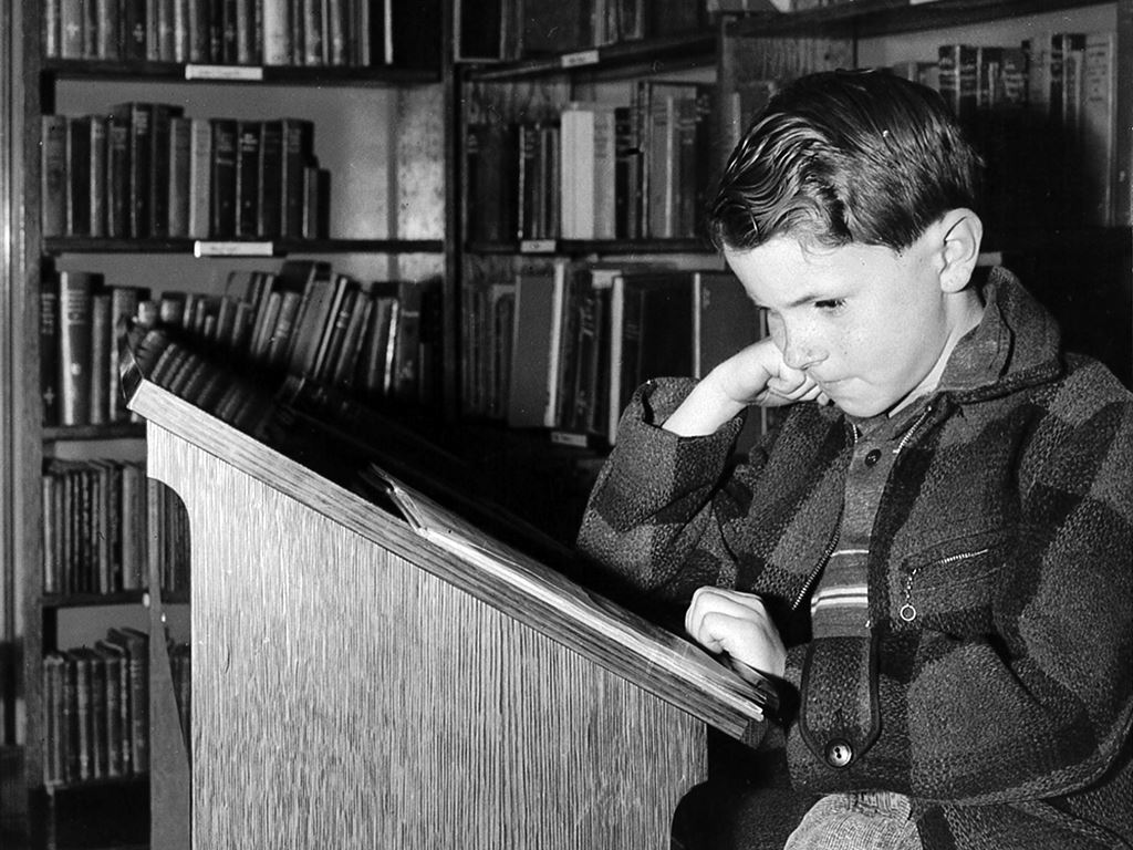 Image of the library from the past.